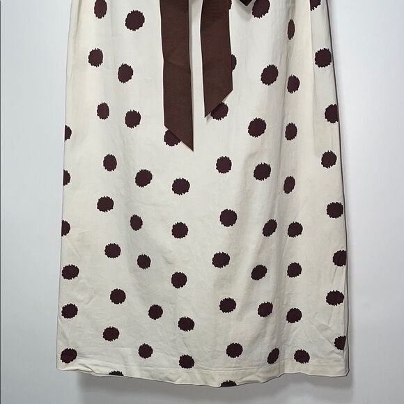 R&k Polka Dot Sleeveless Dress with Bow - Picture 4 of 8